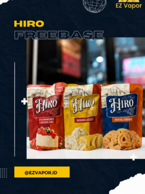 HIRO 60ML LIQUID FREEBASE HIRO 60ML LIQUID FREEBASE