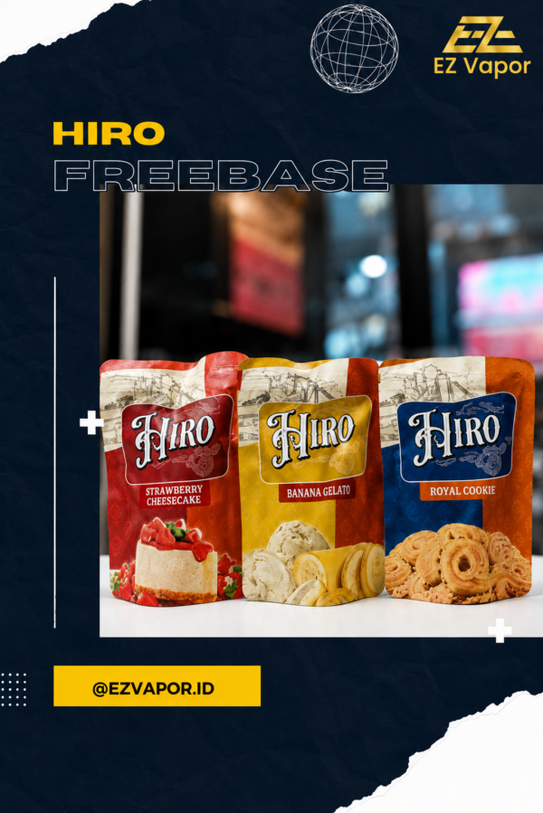 HIRO 60ML LIQUID FREEBASE