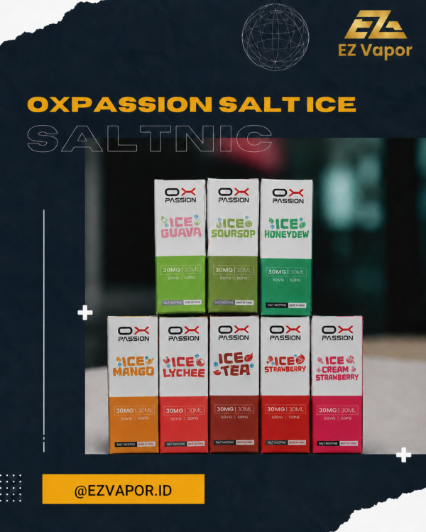 OXPASSION SALT ICE liquid saltnic