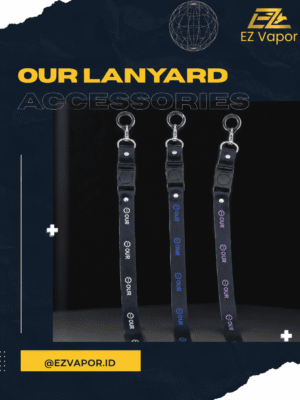 our lanyard our lanyard biru tua, biru muda, dan ungu